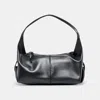 Dolce Vita Billy Shoulder Bag Black Leather In Black