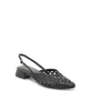 Dolce Vita Birdie Pointed Toe Slingback Flat In Black