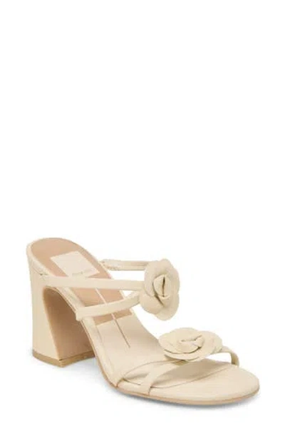 Dolce Vita Bisera Floral Sandal In Ivory Stella