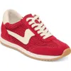 Dolce Vita B.ntcd Mesh Sneaker In Crimson Woven Mesh
