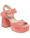 Dolce Vita Bobby Platform Sandal In Orange