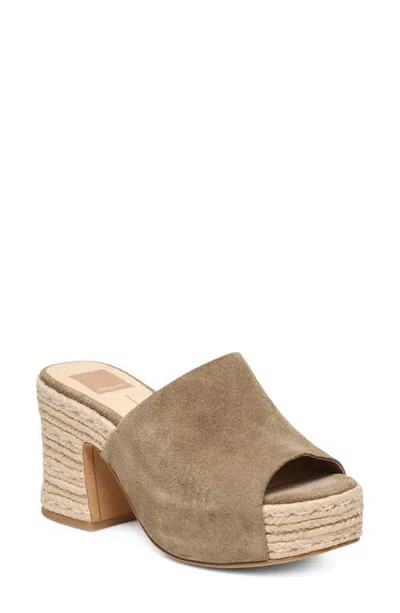 Dolce Vita Bohdi Espadrille Platform Mule In Multi