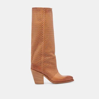 Dolce Vita Boone Boots Cognac Leather