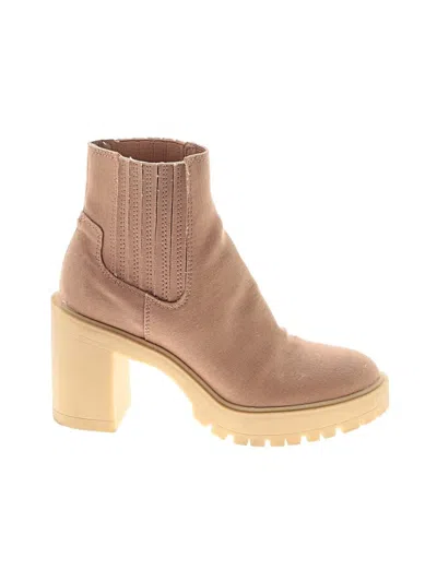 Pre-owned Dolce Vita Boots In Tan