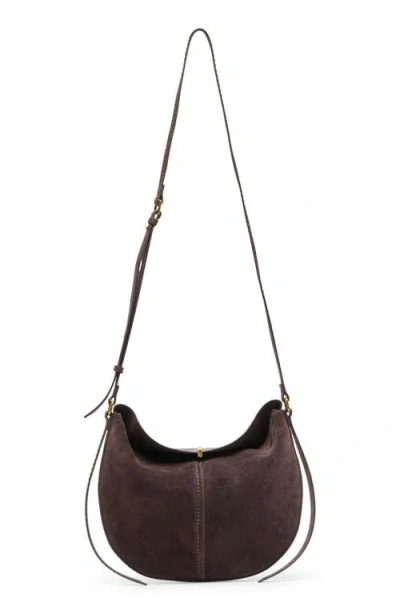 Dolce Vita Brent Crossbody Bag In Chocolate