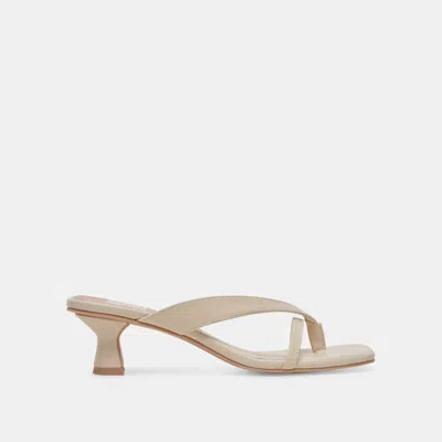 Dolce Vita Brevel Heels Ivory Stella In Nude