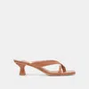 Dolce Vita Brevel Wide Heels Saddle Leather