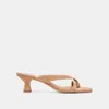 Dolce Vita Brevel Heels Toffee Suede In Brown