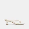 Dolce Vita Brevel Heels True White Satin In White