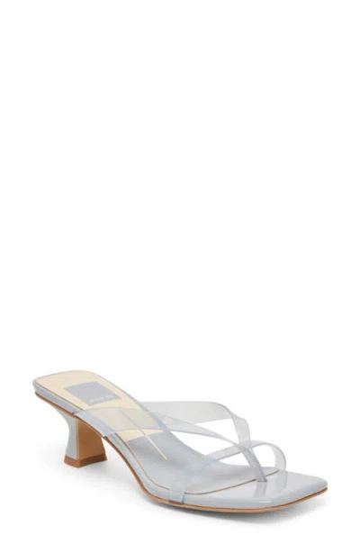 Dolce Vita Brevel Vinyl Translucent Strap Sandal In Multi