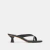 Dolce Vita Brevel Wide Heels Onyx Leather