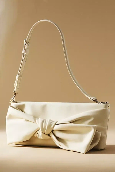 Dolce Vita Briar Bow Shoulder Bag In White