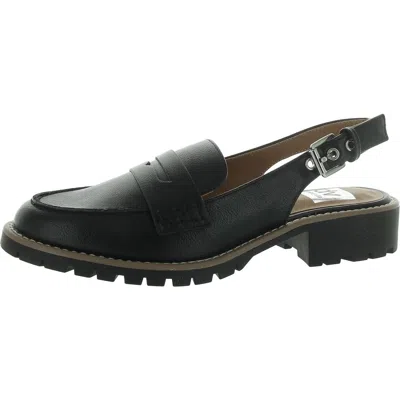 Dolce Vita Cabo Womens Faux Leather Slip On Slingbacks In Multi
