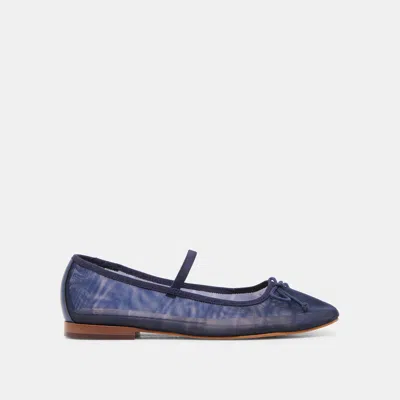 Dolce Vita Cadel Ballet Flats Navy Mesh