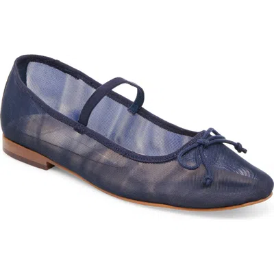 Dolce Vita Cadel Mary Jane Flat In Blue