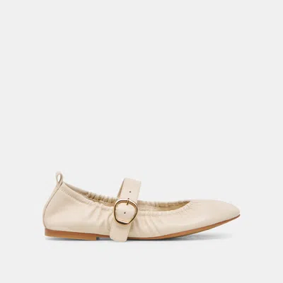 Dolce Vita Caely Ballet Flats Bone Leather