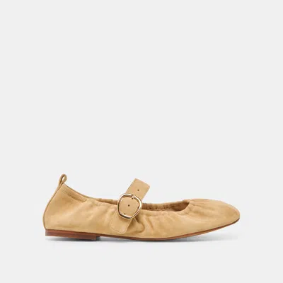 Dolce Vita Caely Ballet Flats Honey Suede