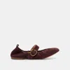 Dolce Vita Caely Ballet Flats Mulberry Suede In Purple