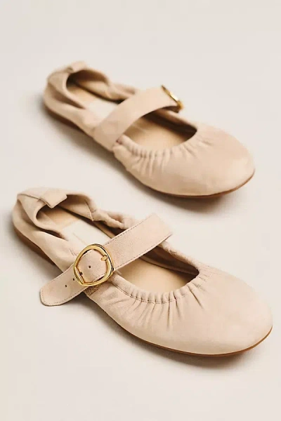 Dolce Vita Caely Ballet Flats Camel Suede In Multi