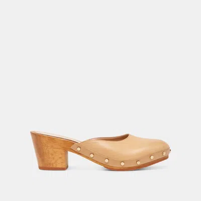 Dolce Vita Camyn Heels Cafe Leather In Brown