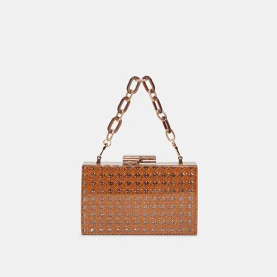 Dolce Vita Cane Clutch Brown Multi Caning