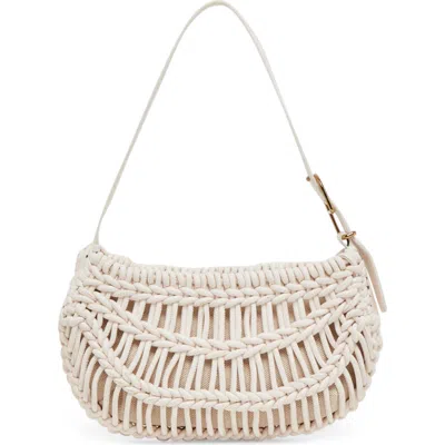 Dolce Vita Cannes Faux Leather Baguette Bag In Ivory