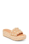 Dolce Vita Caper Platform Sandal In Brown