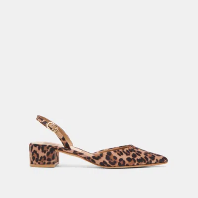 Dolce Vita Carel Heels Dk Leopard Satin