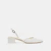 Dolce Vita Carel Heels True White Satin