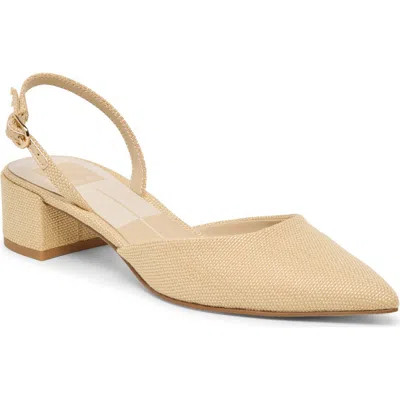 Dolce Vita Carel Pointed Toe Slingback Pump In Multi
