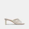 Dolce Vita Carlan Heels Off White Silk