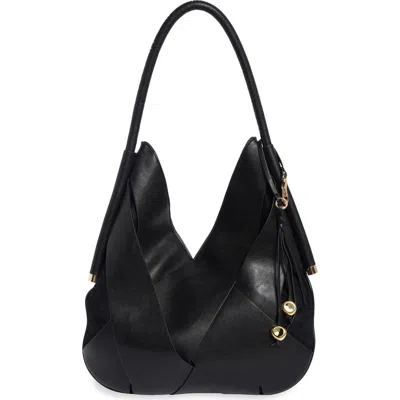 Dolce Vita Carlyn Faux Leather Shoulder Bag In Black