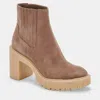 Dolce Vita Caster H2o Waterproof Lug Sole Platform Bootie
