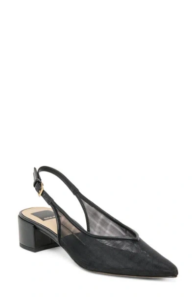 Dolce Vita Cenna Pointed Toe Slingback Pump In Black