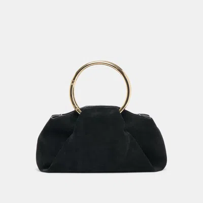 Dolce Vita Channing Handbag Black Suede