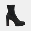 Dolce Vita Chasly Boots Onyx Stella Suede In Black