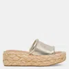 Dolce Vita Chavi Platform Slide Sandal In Multi