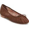 Dolce Vita Cianna Ballet Flat In Brown