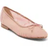 Dolce Vita Cianna Ballet Flat In Pink
