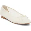 Dolce Vita Cianna Ballet Flat In White