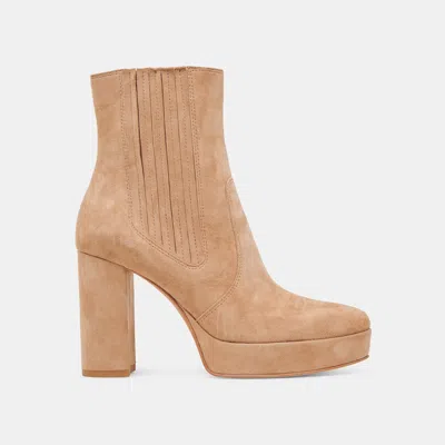 Dolce Vita Cinny Boots Camel Suede