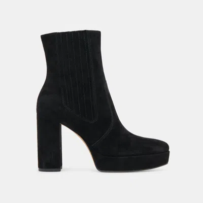 Dolce Vita Cinny Boots Onyx Suede