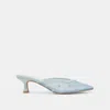 Dolce Vita Clara Wide Heels Ice Blue Mesh