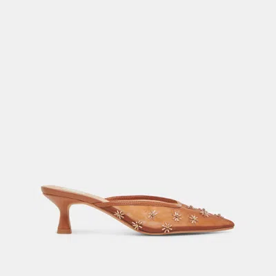 Dolce Vita Clara Wide Heels Saddle Mesh