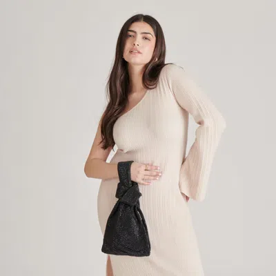 Dolce Vita Clarra Handbag Black Mesh