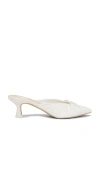 Dolce Vita Claytn Pearl Heel In True White Satin