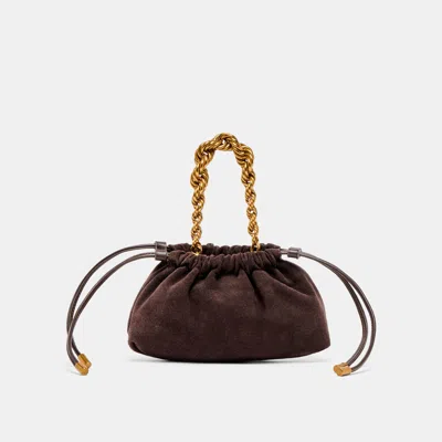 Dolce Vita Cleo Crossbody Espresso Suede In Brown
