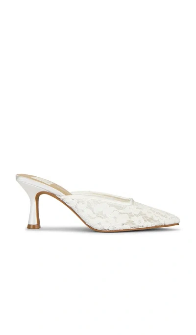 Dolce Vita Cleo High Mule In White
