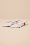 Dolce Vita Cleo Pink Floral Satin Pointed-toe Kitten Heel Pumps In Pink