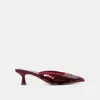 Dolce Vita Cleo Sequin Heels Cranberry Sequin In Burgundy